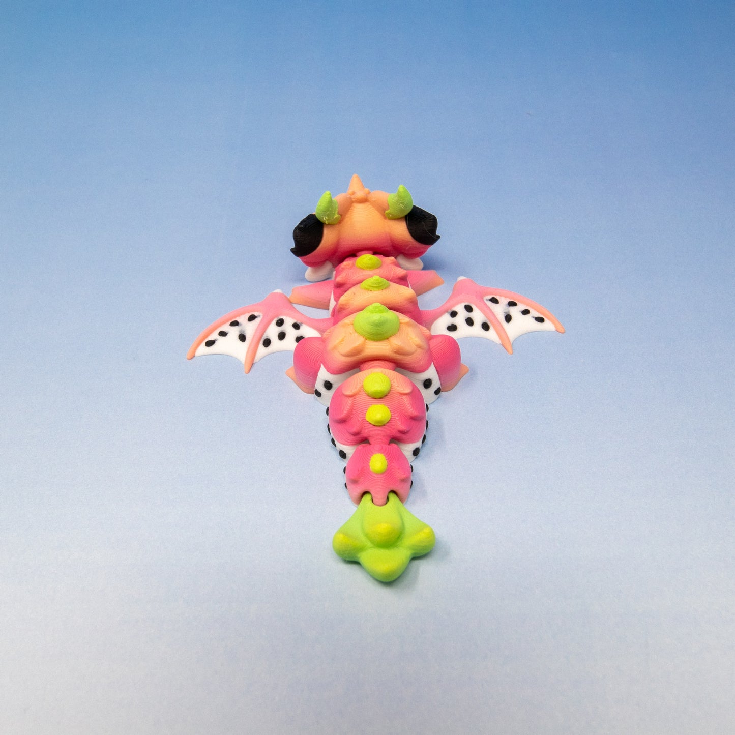 Dragon Fruit Articulated Dragon & Egg