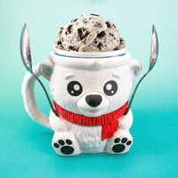 Polar Bear Ice Cream Pint Cozy