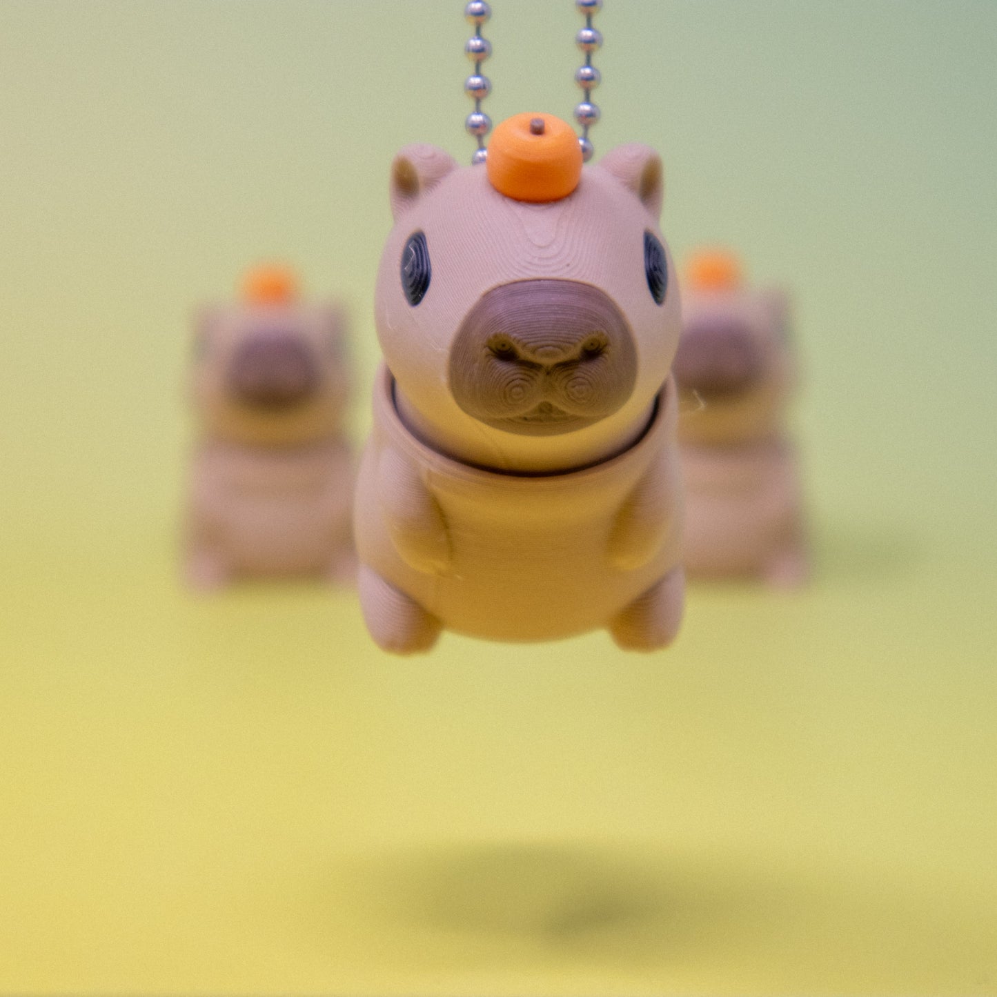 Capybara Keychain Clickie