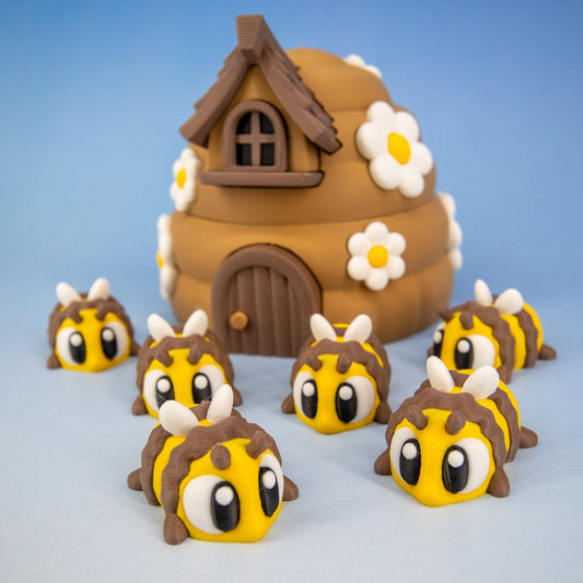 Beehive + Bees Play Set