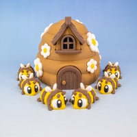Beehive + Bees Play Set
