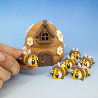 Beehive + Bees Play Set