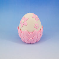 Cherry Blossom Articulated Dragon & Egg