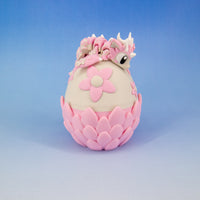 Cherry Blossom Articulated Dragon & Egg