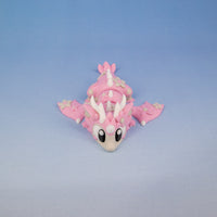 Cherry Blossom Articulated Dragon & Egg