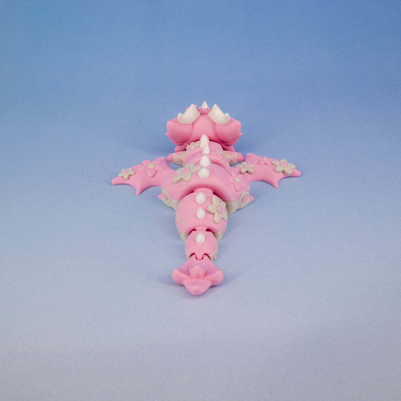 Cherry Blossom Articulated Dragon & Egg