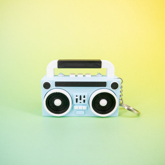 Boombox Keychain Clickie