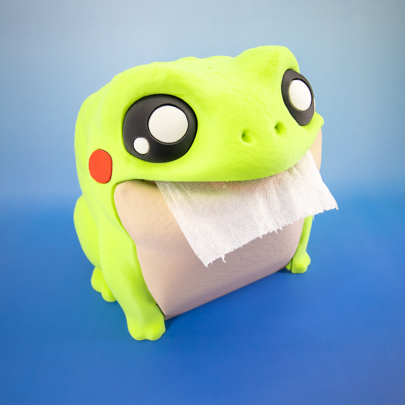 Frodrick the Frog Toilet Paper Holder