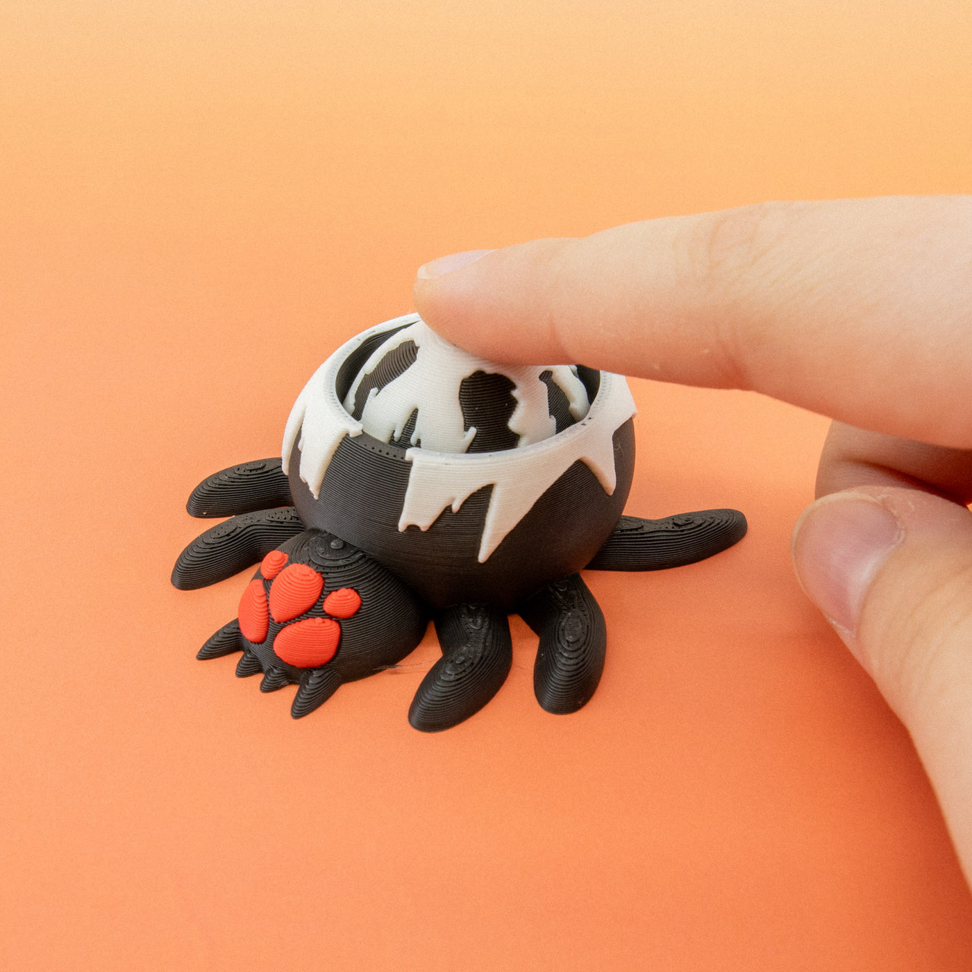 Spider Clickie Keychain Fidget Toy