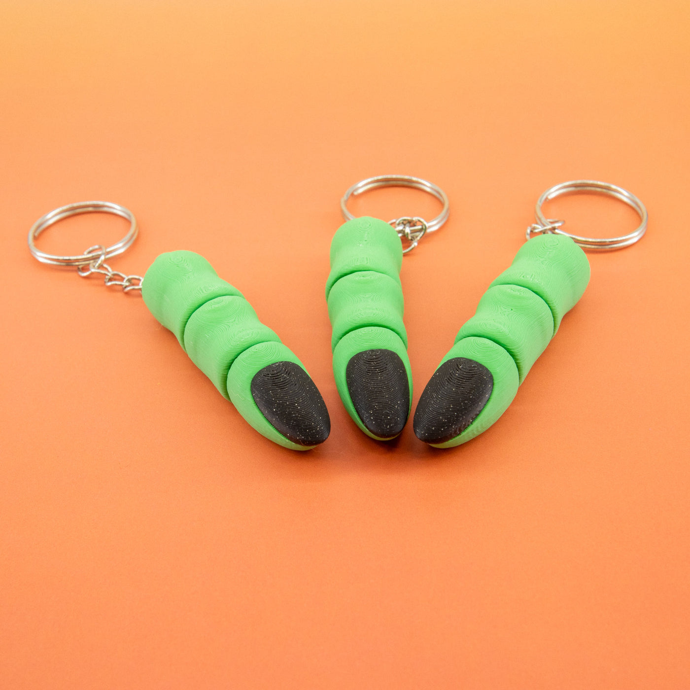 Witch Finger Fidget Keychain