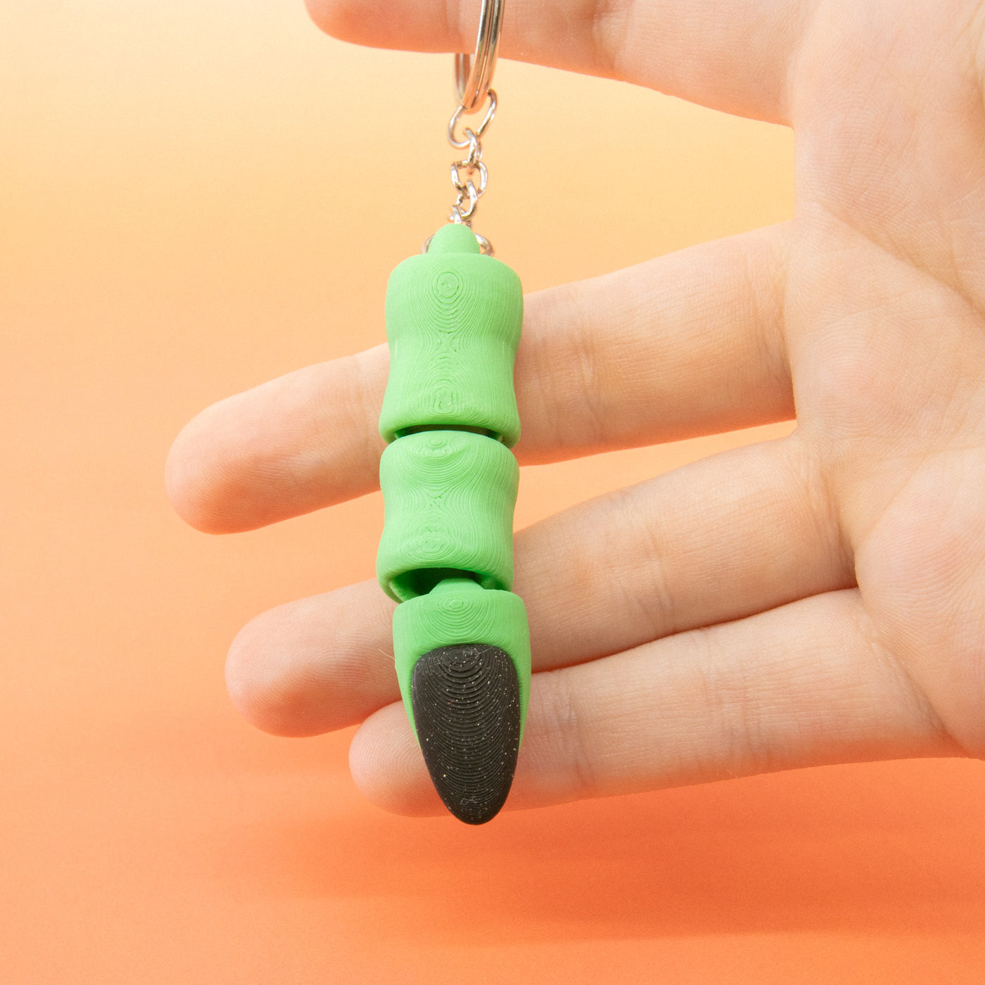 Witch Finger Fidget Keychain