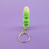 Zombie Finger Fidget Keychain
