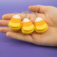 Candy Corn Fidget Keychain (3-pack)