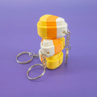Candy Corn Fidget Keychain (3-pack)