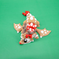 Reindeer Christmas Articulated Dragon & Egg