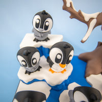 Penguin Playset – 6 Mini Penguins + Winter Scene