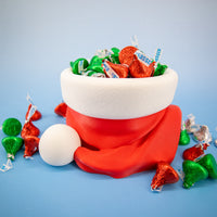 Santa's Hat Snack Bowl