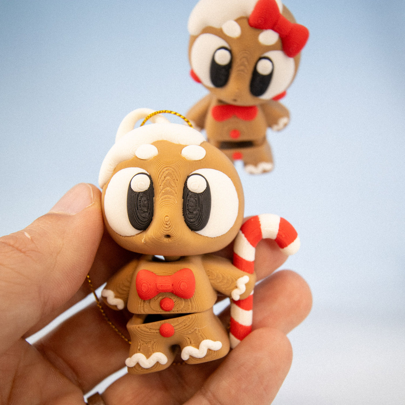 Gingerbread Ornaments Set