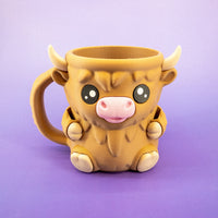 Highland Cow Ice Cream Pint Cozy