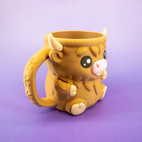 Highland Cow Ice Cream Pint Cozy