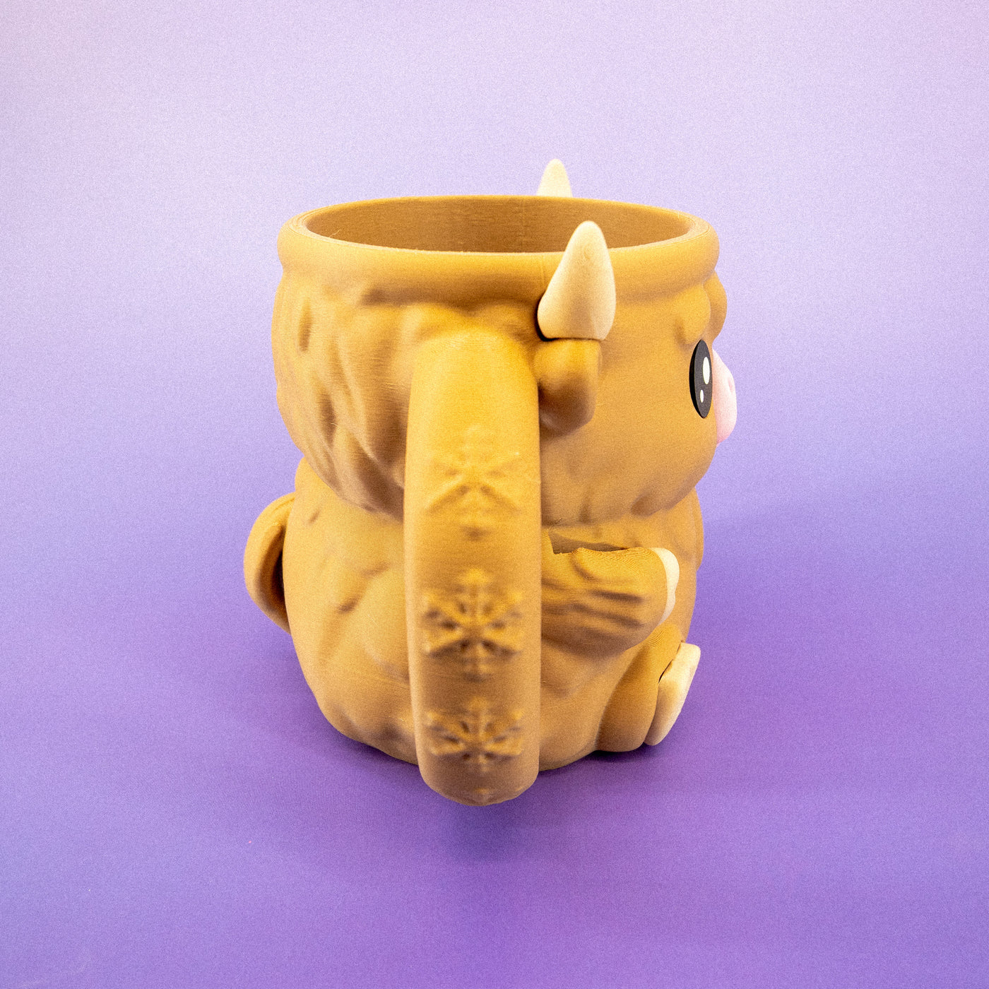 Highland Cow Ice Cream Pint Cozy