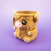 Highland Cow Ice Cream Pint Cozy