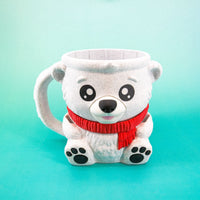 Polar Bear Ice Cream Pint Cozy