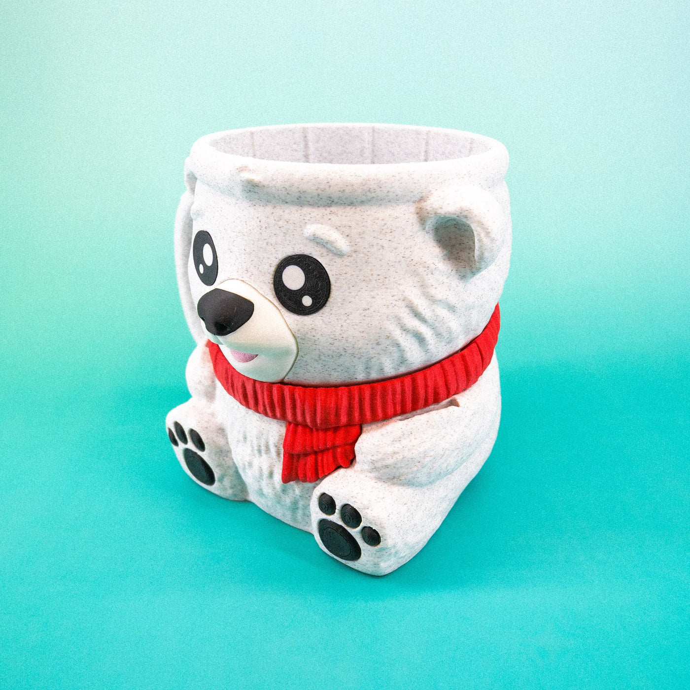 Polar Bear Ice Cream Pint Cozy
