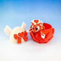 Heart Articulated Dragon & Egg