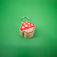 Forest Clickies – Fox, Mushroom & Acorn Fidget Keychains
