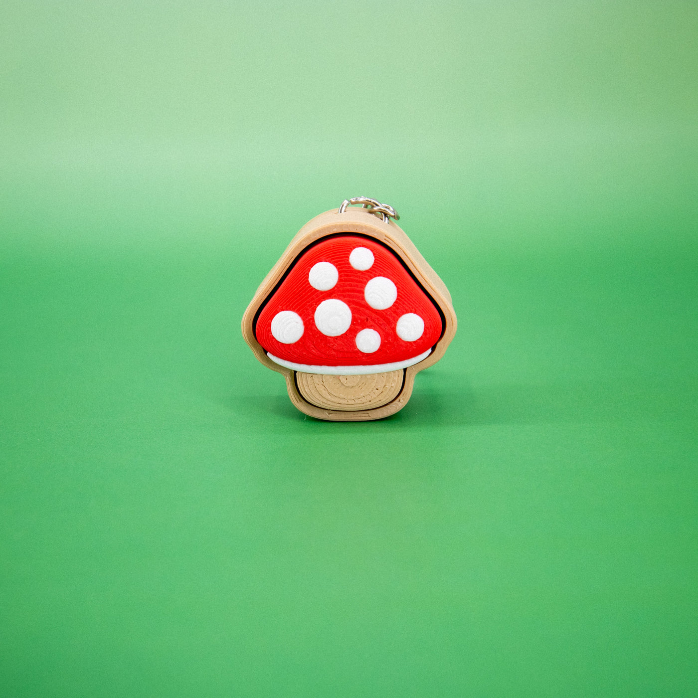 Forest Clickies – Fox, Mushroom & Acorn Fidget Keychains