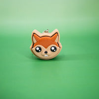 Forest Clickies – Fox, Mushroom & Acorn Fidget Keychains