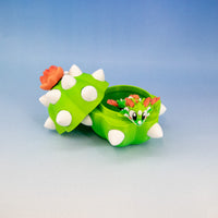 Cactus Bloom Dragon – Articulated Fidget with Egg