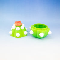 Cactus Bloom Dragon – Articulated Fidget with Egg